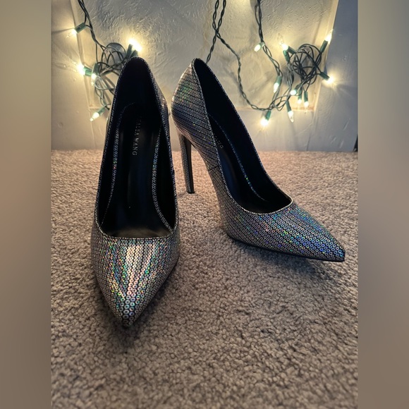 Azelea Wang "Disco Ball" Pumps - Picture 2 of 8